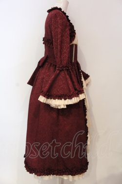 画像3: Henrietta / Victorian Dollワンピース 3 ロング丈 ボルドー O-25-06-14-060-LO-OP-IG-OS