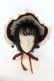 画像2: Henrietta / Victorian Doll ボンネット  ボルドー O-25-06-14-061-LO-AC-IG-OS (2)