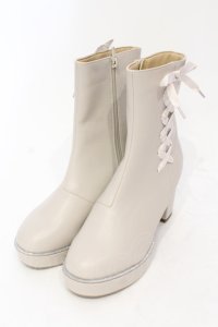 axes femme / ラメチップブーツ L グレージュ O-25-06-14-067-AX-SH-IG-ZT-K003