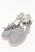 axes femme POETIQUE / クラシカルバックルローファー L ブラウン O-25-06-14-070-AX-SH-IG-OS