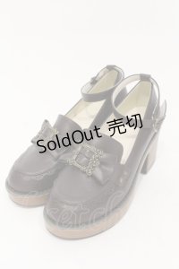 axes femme POETIQUE / クラシカルバックルローファー L ブラウン O-25-06-14-070-AX-SH-IG-OS