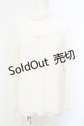axes femme / HOTfemmeインナープルオーバー M アイボリー O-25-06-14-008-AX-TO-IG-OS