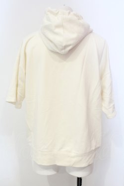画像2: axes femme / スカーフデザインパーカー M アイボリー O-25-06-14-010-AX-TO-IG-OS