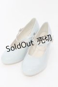 axes femme / 飾りバックル2WAYパンプス M サックス O-25-06-14-080-AX-SH-IG-OS