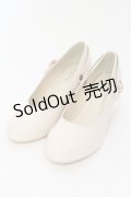 axes femme / 飾りバックル2WAYパンプス M アイボリー O-25-06-14-081-AX-SH-IG-ZT-K017
