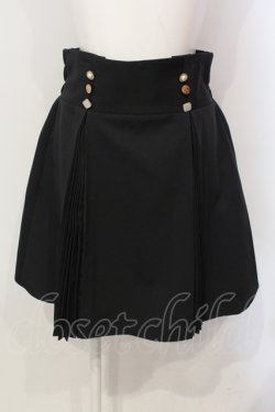 画像1: axes femme POETIQUE / プリーツデザインミニスカート M クロ O-25-06-14-012-AX-SK-IG-OS
