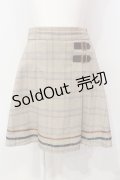 axes femme POETIQUE / サイドベルト使いスカート M ベージュ O-25-06-14-013-AX-SK-IG-OS