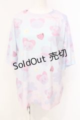 ACDCRAG / BEAR IN MIND Tシャツ  マルチ O-25-06-14-002-PU-TO-OW-ZT211