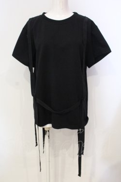 画像1: GLAD NEWS / コード付きTシャツ  ブラック O-25-06-14-021-GL-TS-YM-OS