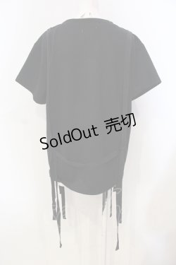 画像2: GLAD NEWS / コード付きTシャツ  ブラック O-25-06-14-021-GL-TS-YM-OS
