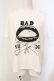 画像1: GLAD NEWS / リッププリントショートTシャツ F ホワイト O-25-06-14-022-GL-TS-YM-OS (1)