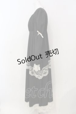 画像3: FLC / レースワンピース（星名桜子） M クロ×シロ O-25-06-14-025-LO-OP-OW-ZT090