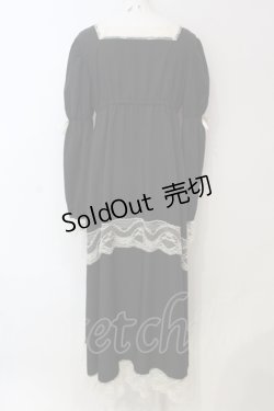 画像4: FLC / レースワンピース（星名桜子） M クロ×シロ O-25-06-14-025-LO-OP-OW-ZT090