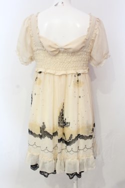 画像2: axes femme / マーメイドシルエットシフォンチュニック  ベージュ O-25-06-14-029-AX-TO-IG-OS