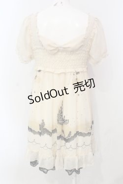 画像2: axes femme / マーメイドシルエットシフォンチュニック  ベージュ O-25-06-14-029-AX-TO-IG-OS