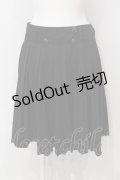 axes femme / ダブルボタンスカート  クロ O-25-06-14-030-AX-SK-IG-OS