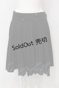 axes femme / ダブルボタンスカート  クロ O-25-06-14-030-AX-SK-IG-OS