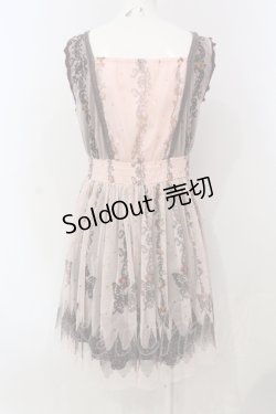 画像3: axes femme / レースバタフライ柄ワンピース M ピンク O-25-06-14-035-AX-OP-YM-OS