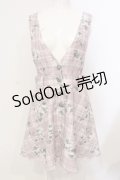 axes femme / バラチェックジャンドレ M ラベンダー O-25-06-14-037-AX-SK-YM-ZT148