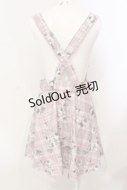 画像2: axes femme / バラチェックジャンドレ M ラベンダー O-25-06-14-037-AX-SK-YM-ZT148