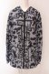 画像1: NieR Clothing / 裾ドローコード超軽量WIND BREAKER【Leopard】ウインドブレーカー  グレ^ー×ブラック O-25-06-16-045-PU-TO-IG-OS (1)