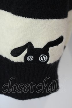 画像2: NieR Clothing / ORIGINAL HIGH-NECK SWEATER ニット  オフホワイト×ブラック O-25-06-16-046-PU-TO-IG-OS