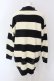 画像3: NieR Clothing / ORIGINAL HIGH-NECK SWEATER ニット  オフホワイト×ブラック O-25-06-16-046-PU-TO-IG-OS (3)