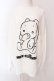 画像1: NieR Clothing / Nierちゃんスウェット 2XL ホワイト O-25-06-16-049-PU-TO-IG-OS (1)