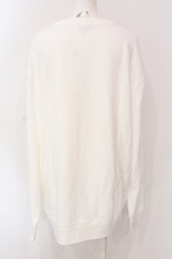 画像2: NieR Clothing / Nierちゃんスウェット 2XL ホワイト O-25-06-16-049-PU-TO-IG-OS