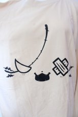 画像2: NieR CLOTHING / 5.6オンス 怒りミケFACE CUTSEW  ベージュ」 O-25-06-16-050-PU-TS-IG-ZT008 (2)