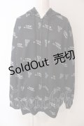 NieR Clothing / ドット絵ZIP OUTER アウター  シエル ブラック O-25-06-16-052-PU-TO-IG-ZT135