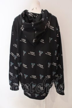 画像2: NieR Clothing / ドット絵ZIP OUTER アウター  シエル ブラック O-25-06-16-052-PU-TO-IG-OS