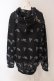 画像2: NieR Clothing / ドット絵ZIP OUTER アウター  シエル ブラック O-25-06-16-052-PU-TO-IG-OS (2)