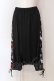 画像1: NieR Clothing / 超軽量夏仕様SARROUEL PANTS【和傘(赤)】 サルエルパンツ  ブラック×レッド O-25-06-16-053-PU-PA-IG-OS (1)