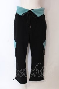 NieR Clothing / 襟デザインパンツ  ブラック O-25-06-16-054-PU-PA-IG-ZT135