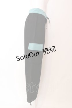 画像2: NieR Clothing / 襟デザインパンツ  ブラック O-25-06-16-054-PU-PA-IG-ZT135