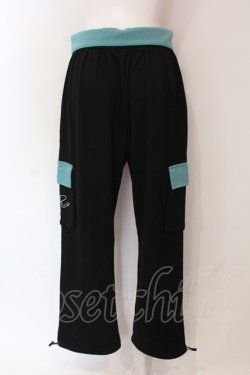 画像4: NieR Clothing / 襟デザインパンツ  ブラック O-25-06-16-054-PU-PA-IG-OS