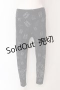 NieR Clothing / LEGGINGS PANTS【NieR CROSS】 レギンス  ブラック O-25-06-16-055-PU-PA-IG-OS