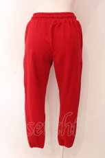 画像2: NieR CLOTHING / RED SWEAT PANTS パンツ  レッド O-25-06-16-057-PU-PA-IG-ZT135 (2)