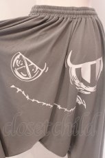 画像3: NieR CLOTHING / フェイスプリントサルエルパンツ  グレー O-25-06-16-058-PU-PA-IG-ZT135 (3)