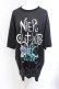 画像1: NieR Clothing / メイドONEくん×シエルBIG CUTSEW F ブラック O-25-06-16-012-PU-TO-IG-OS (1)