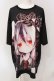 画像1: NieR Clothing / HALF SLEEVE CUTSEW【擬人化NIERちゃん】 F ブラック O-25-06-16-013-PU-TO-IG-OS (1)