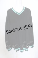 NieR Clothing / UNISEX KNIT PULLOVER【シエル】 ニット  ブラック O-25-06-16-002-PU-TO-IG-ZT112