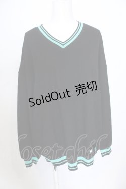 画像1: NieR Clothing / UNISEX KNIT PULLOVER【シエル】 ニット  ブラック O-25-06-16-002-PU-TO-IG-ZT112