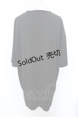 画像2: NieR Clothing / HALF SLEEVE CUTSEW【擬人化NIERちゃん】 F ブラック O-25-06-16-013-PU-TO-IG-ZT111