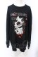 画像1: NieR Clothing / ユニセックスブラックトレーナー【九尾】 2XL ブラック O-25-06-16-014-PU-TO-IG-OS (1)