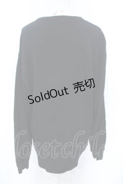 画像2: NieR Clothing / ユニセックスブラックトレーナー【九尾】 2XL ブラック O-25-06-16-014-PU-TO-IG-ZT116