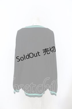 画像2: NieR Clothing / UNISEX KNIT PULLOVER【シエル】 ニット  ブラック O-25-06-16-002-PU-TO-IG-ZT112