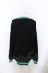 画像2: NieR Clothing / UNISEX KNIT PULLOVER【シエル】 ニット  ブラック O-25-06-16-002-PU-TO-IG-OS (2)