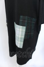 画像3: NieR CLOTHING / ポケット付きパッチワークプルオーバー【シエル】  ブラック O-25-06-16-018-PU-TO-IG-ZT280 (3)
